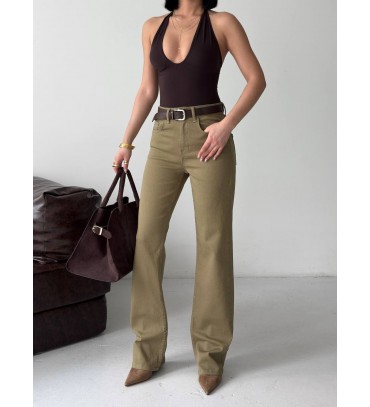  HAKİ KOT PANTOLON DENİM - 251308