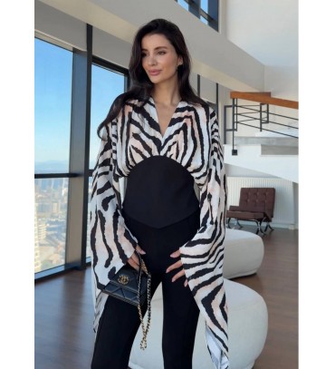 ZEBRA BLOUSE - 251356