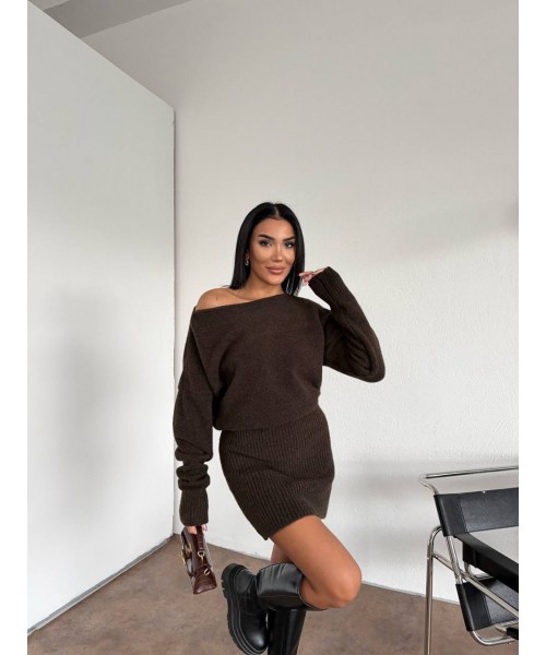  COFFEE DRESS KNITWEAR - 251425