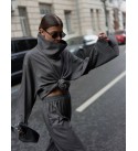 ANTHRACITE COAT-OVERCOAT - 251464