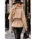 STONE COAT-OVERCOAT Bondit fabric - 251547