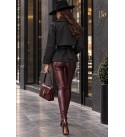 SAFFRON COAT-OVERCOAT Bondit fabric - 251548