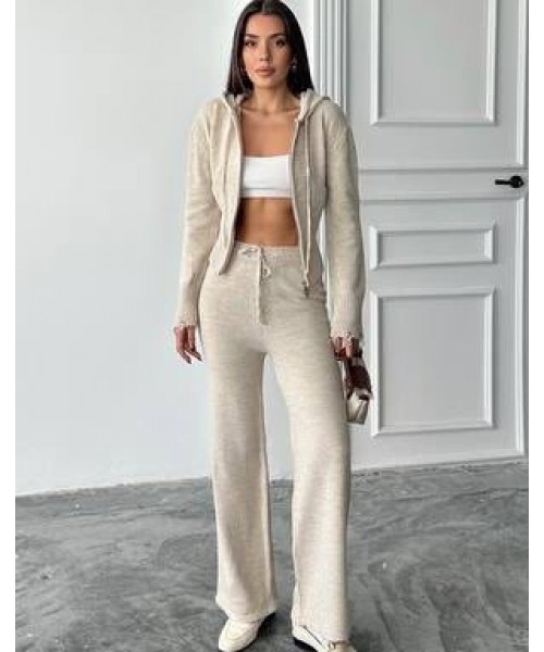 CREAM SET KNITWEAR - 251650