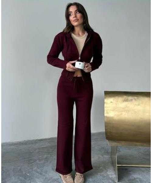 Burgundy SET KNITWEAR - 251651