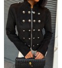 BLACK JACKET SUEDE - 251702
