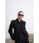 BLACK SET OVERALLS - 251768