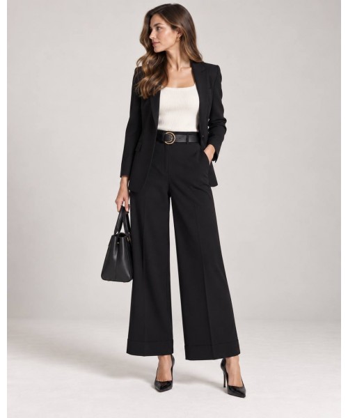 BLACK TROUSERS - 251826