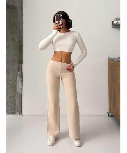 CREAM TROUSERS - 251836