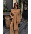 Camel SET Wool fabric - 251940