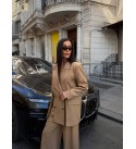 Camel SET Wool fabric - 251945