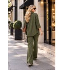 KHAKI SET KNITTED FABRIC 3LU SET - 252083