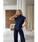 NAVY BLUE SET DENIM - 252127