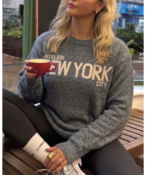 GRAY JUMPER KNITWEAR - 252162