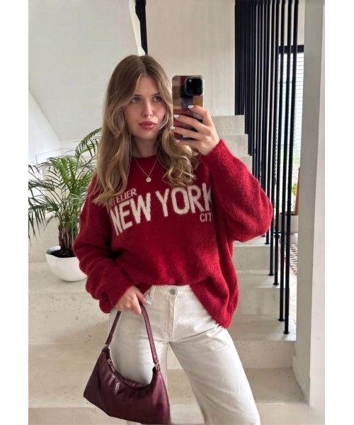 RED JUMPER KNITWEAR - 252163