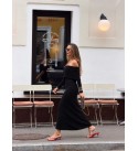 BLACK DRESS KNITWEAR - 252218