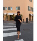 BLACK DRESS KNITWEAR - 252228