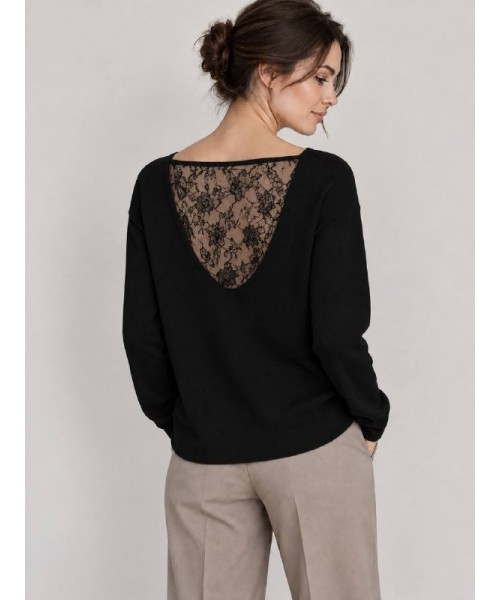 BLACK JUMPER KNITWEAR - 253329