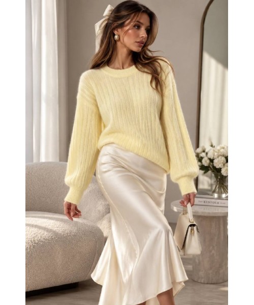 YELLOW JUMPER KNITWEAR - 253355