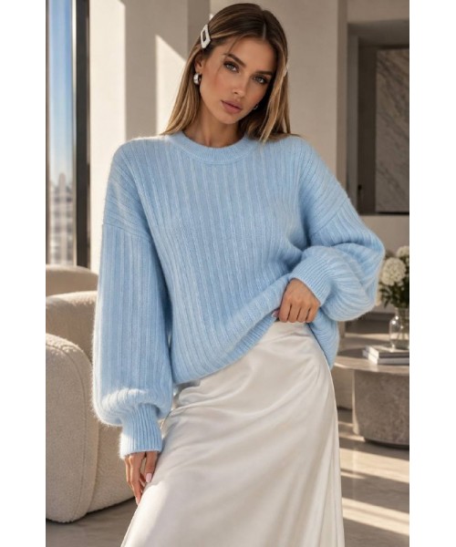 BLUE JUMPER KNITWEAR - 253359