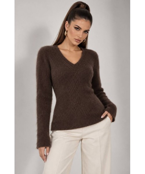  KAHVE KAZAK TRİKO - 253372
