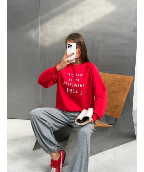 RED SWEAT - 253486