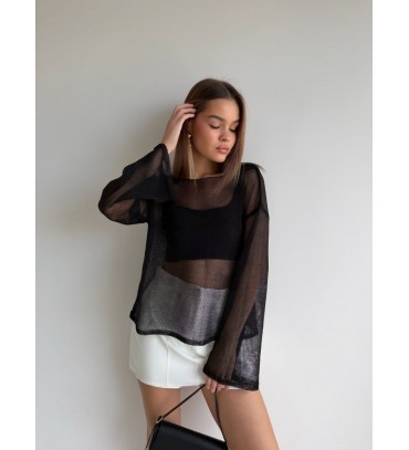 BLACK BLOUSE 