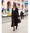BLACK COAT-OVERCOAT - 253569