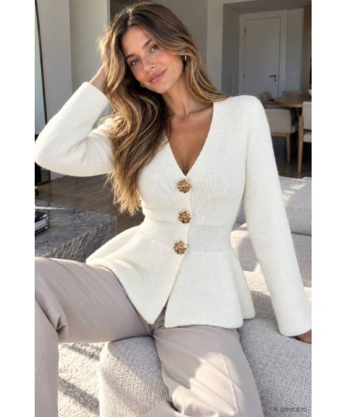  BEYAZ HIRKA TRİKO - 253606