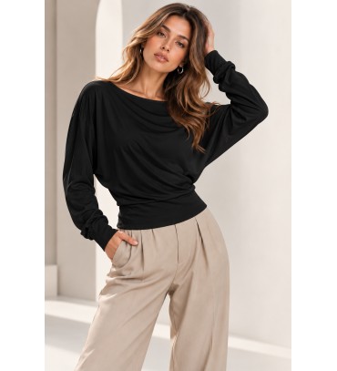 BLACK BLOUSE 