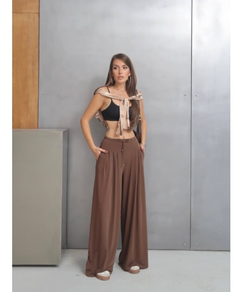  KAHVE PANTOLON BELİZE KUMAŞ - 253680