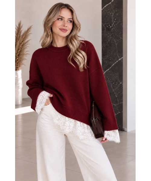  BORDO KAZAK TRİKO - 253837