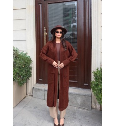  KAHVE HIRKA TRİKO - 253857
