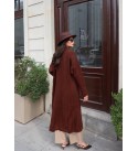 COFFEE CARDIGAN KNITWEAR - 253857
