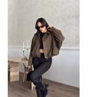KHAKI COAT-OVERCOAT ITHAL NUBUK - 253872