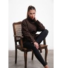 COFFEE COAT-OVERCOAT FUR - 253890