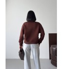 COFFEE SWEAT 3-THREAD FABRIC - 253921