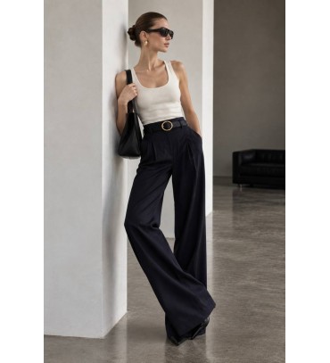 BLACK TROUSERS - 254051