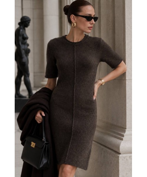 COFFEE DRESS KNITWEAR - 254165