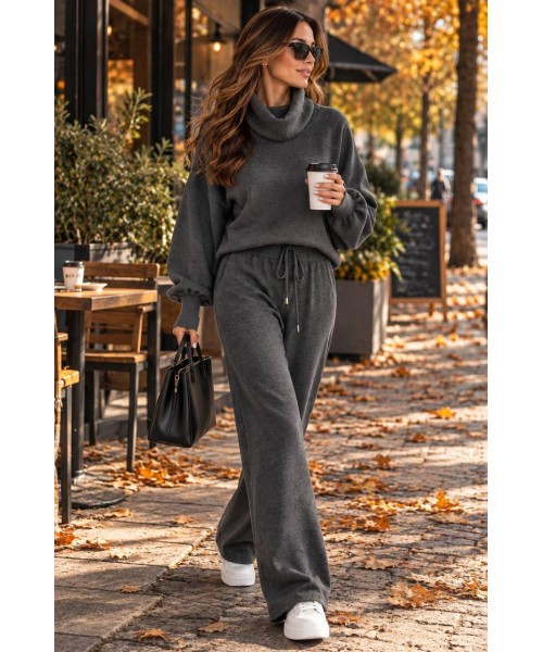 ANTHRACITE SET KNITWEAR - 254194