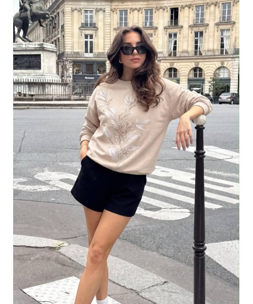 CREAM SWEAT - 254218