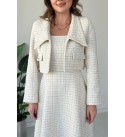 WHITE SET CHANEL FABRIC - 254291