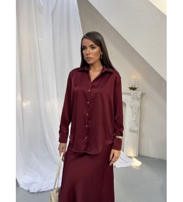 Burgundy SHIRT - 254310
