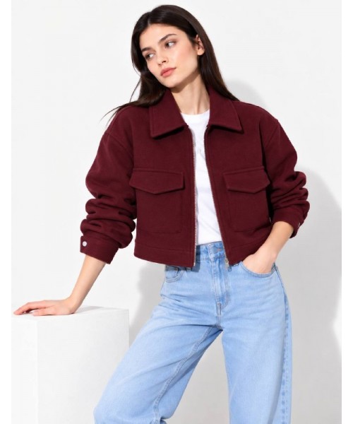 Burgundy JACKET - 254515