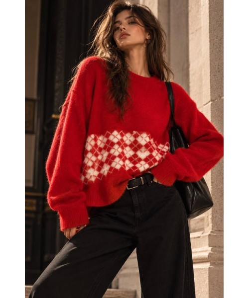 RED JUMPER KNITWEAR - 254558