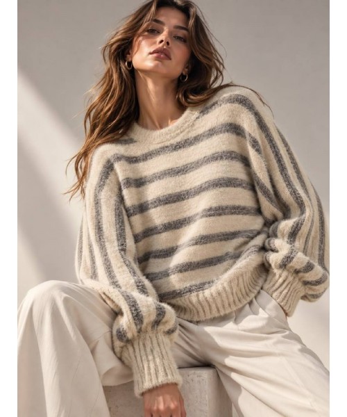WHITE JUMPER KNITWEAR - 254560