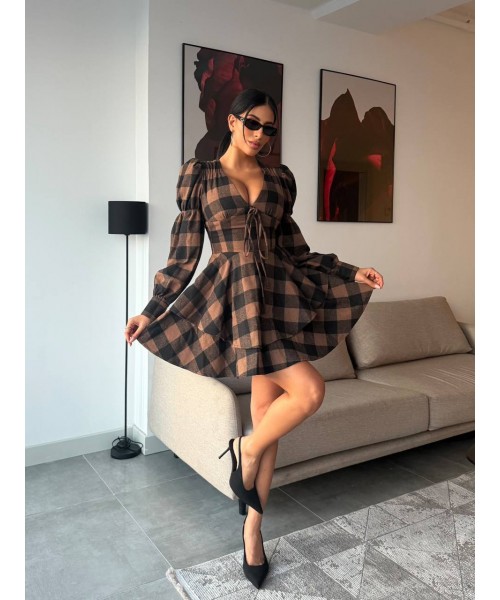 Plaid DRESS - 254575