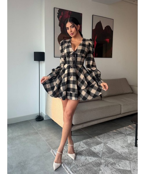Plaid DRESS - 254576