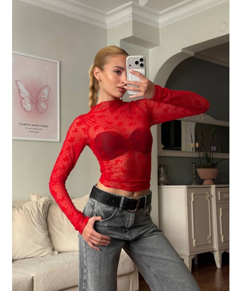 RED BLOUSE - 254595