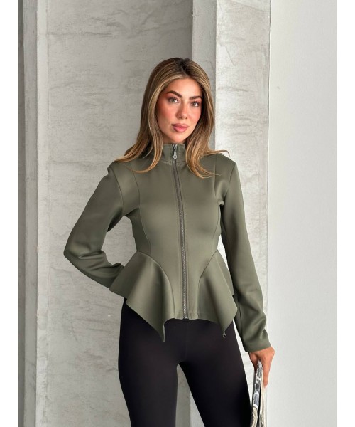 KHAKI BLOUSE - 254694