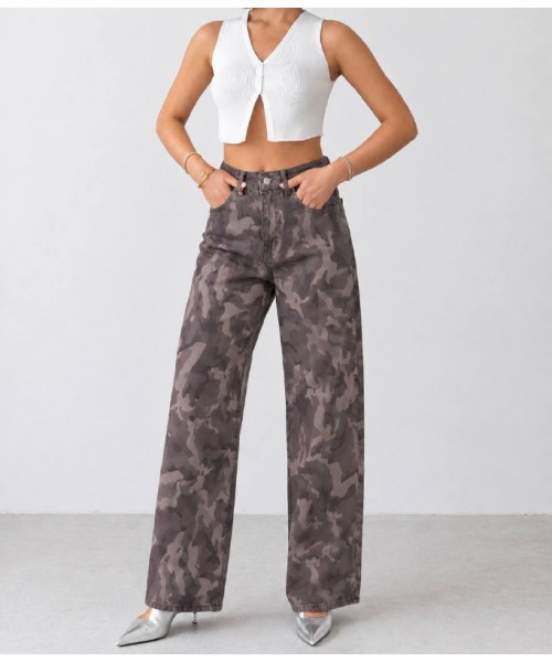 Patterned JEANS DENIM - 254761